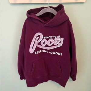Roots Kids Hoodie Purple